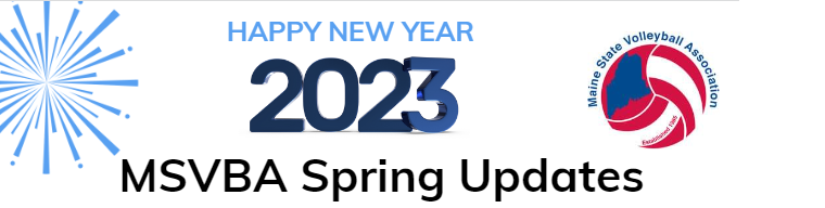 Happy New Year and Happy Spring Volleyball Season!